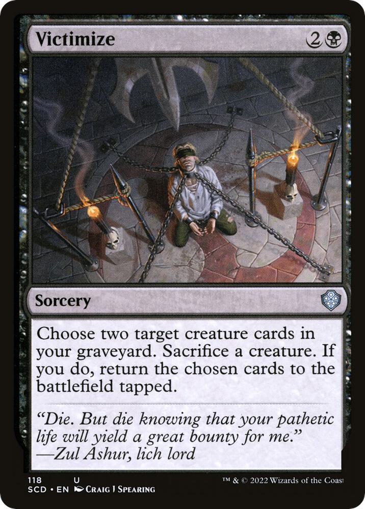 Victimize | Starter Commander Decks #118
