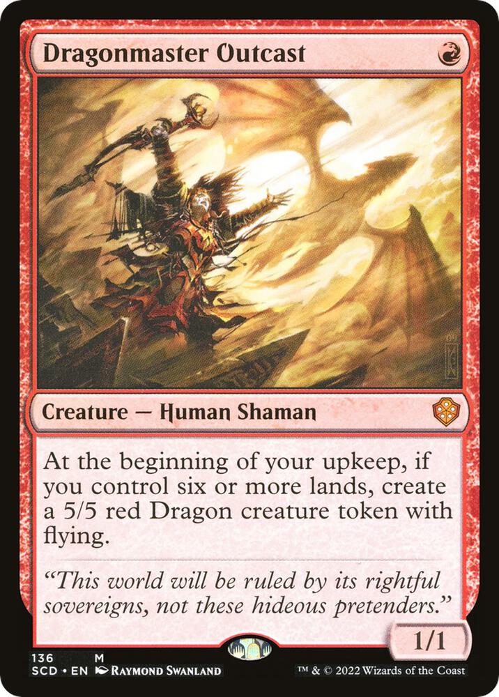 Dragonmaster Outcast | Starter Commander Decks #136