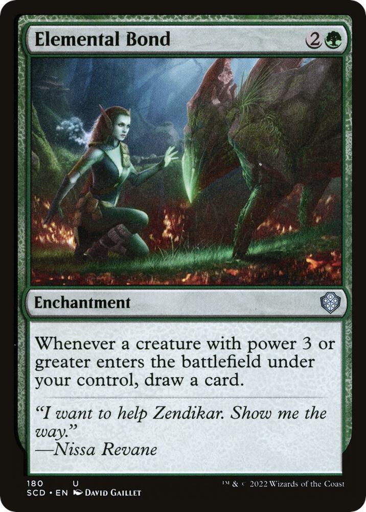 Elemental Bond | Starter Commander Decks #180