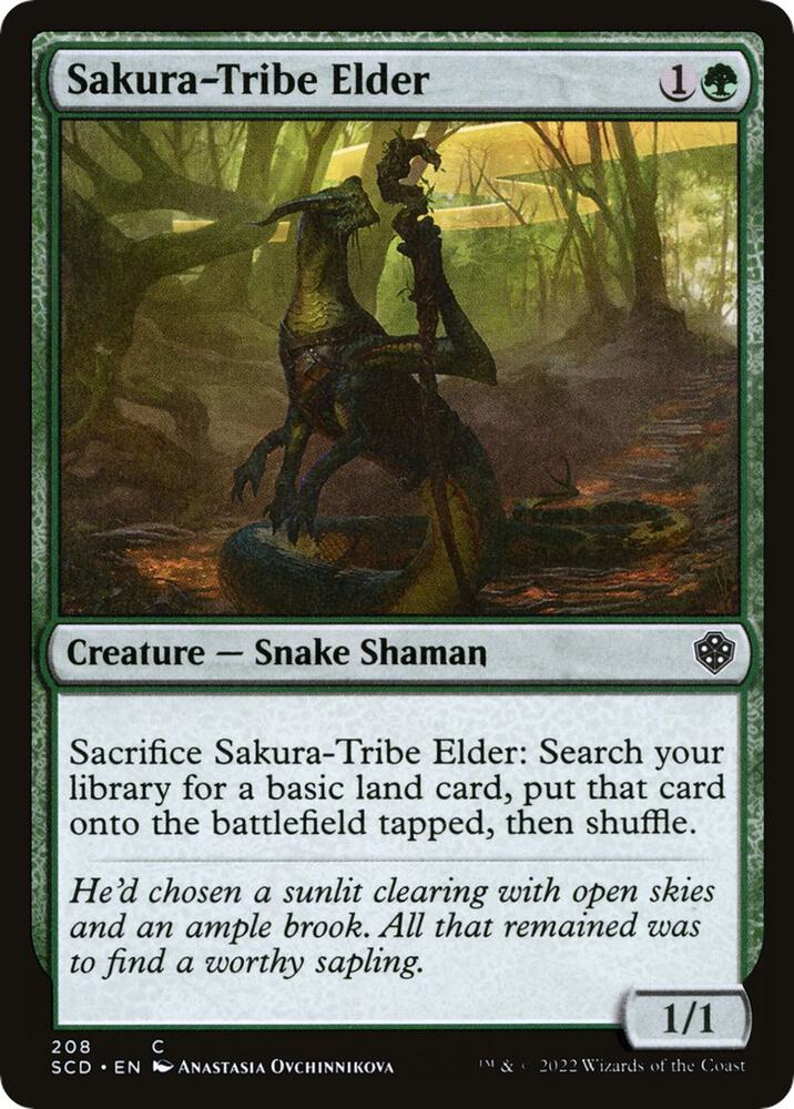 Sakura-Tribe Elder | Starter Commander Decks #208