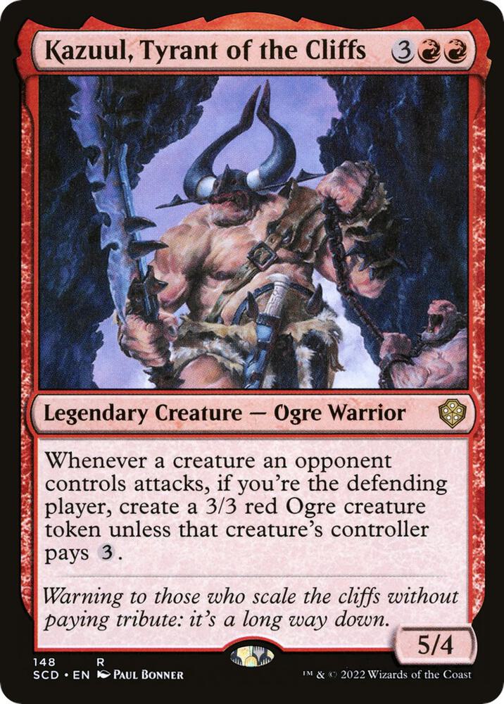 Kazuul, Tyrant of the Cliffs | Starter Commander Decks #148