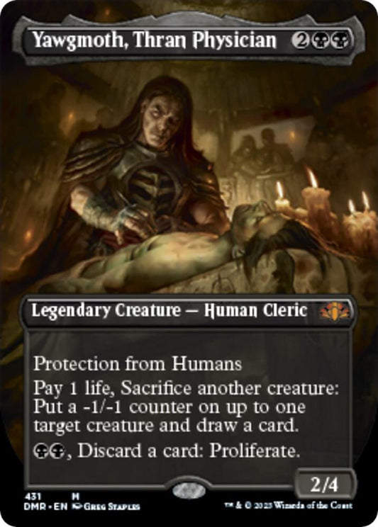Yawgmoth, Thran Physician (Borderless) | Dominaria Remastered #431