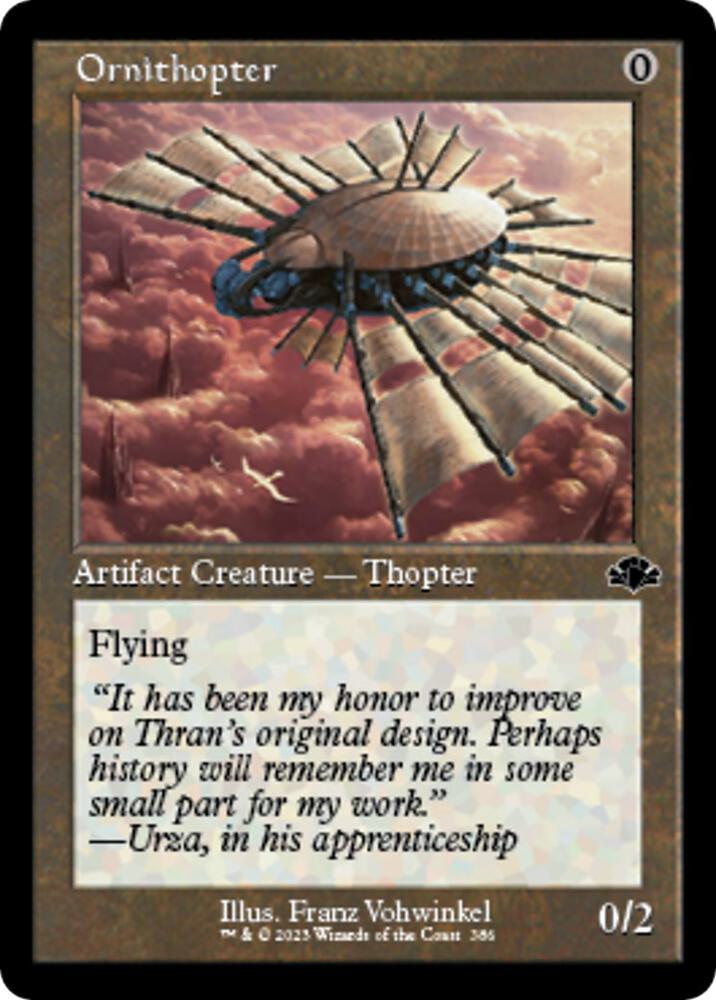 Ornithopter (Retro Frame) | Dominaria Remastered #386