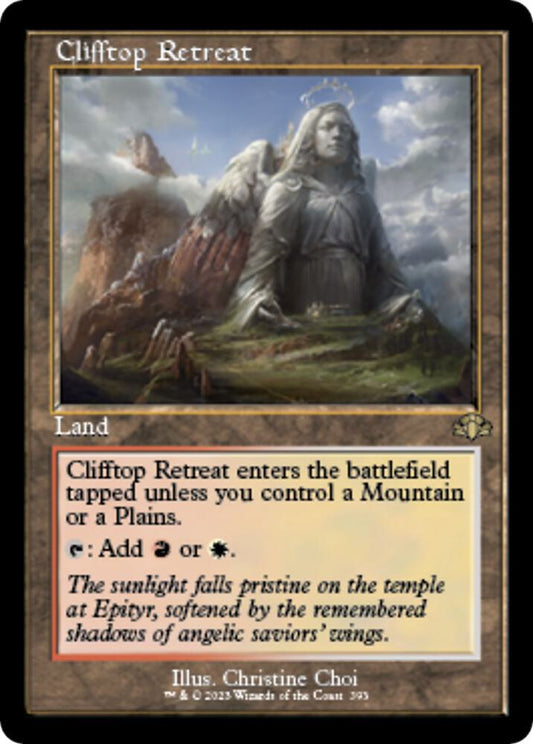 Clifftop Retreat (Retro Frame) | Dominaria Remastered #393