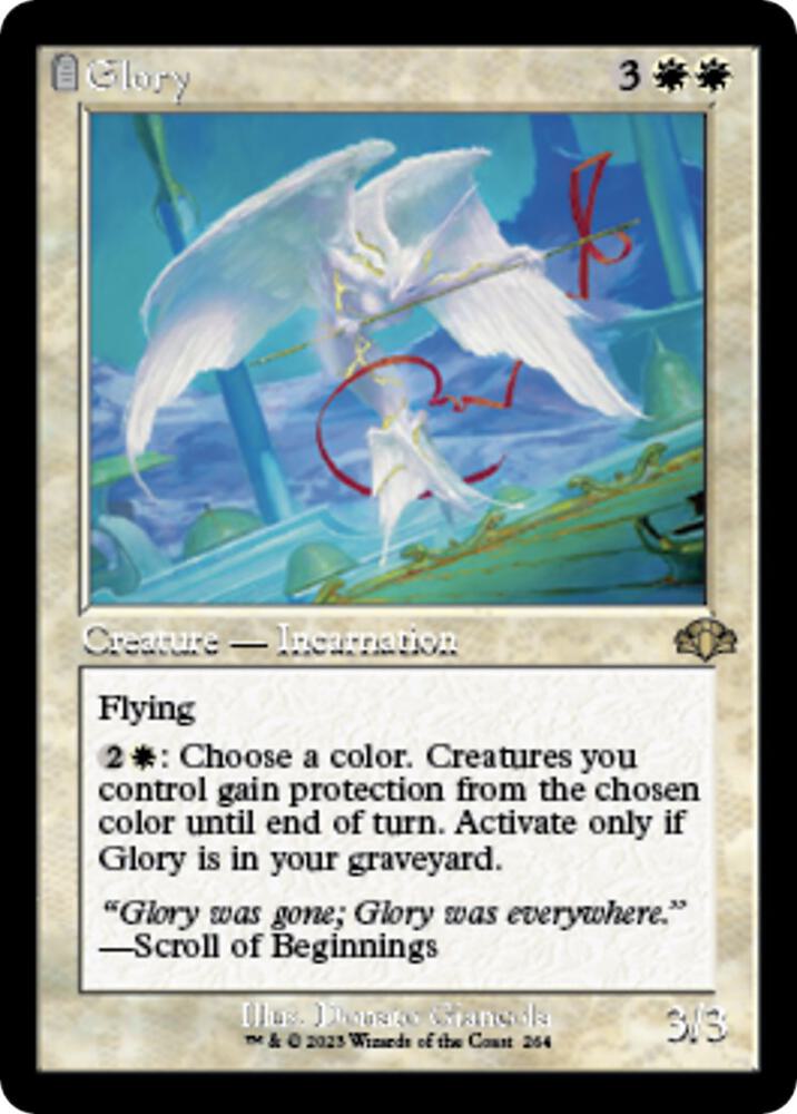 Glory (Retro Frame) | Dominaria Remastered #264