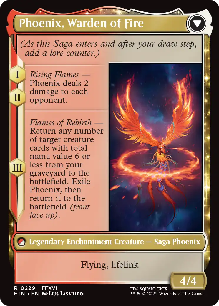 Joshua, Phoenix's Dominant // Phoenix, Warden of Fire | FINAL FANTASY #229