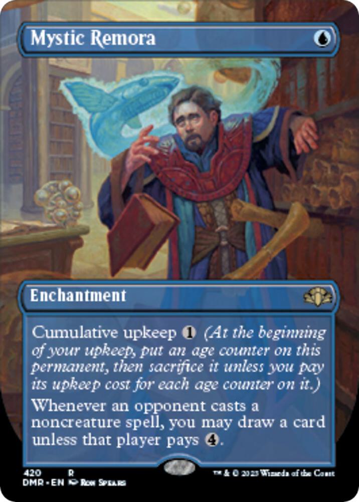 Mystic Remora (Borderless) | Dominaria Remastered #420