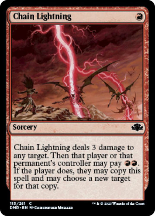 Chain Lightning | Dominaria Remastered #113