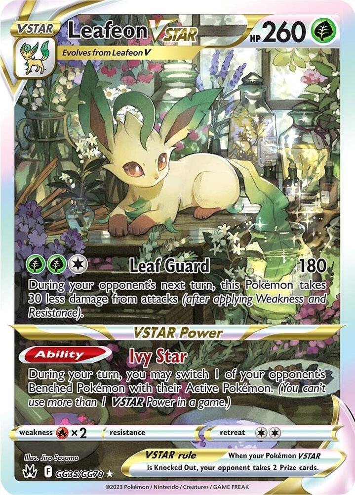 Leafeon VSTAR | SWSH: Crown Zenith: Galarian Gallery #GG35/GG70