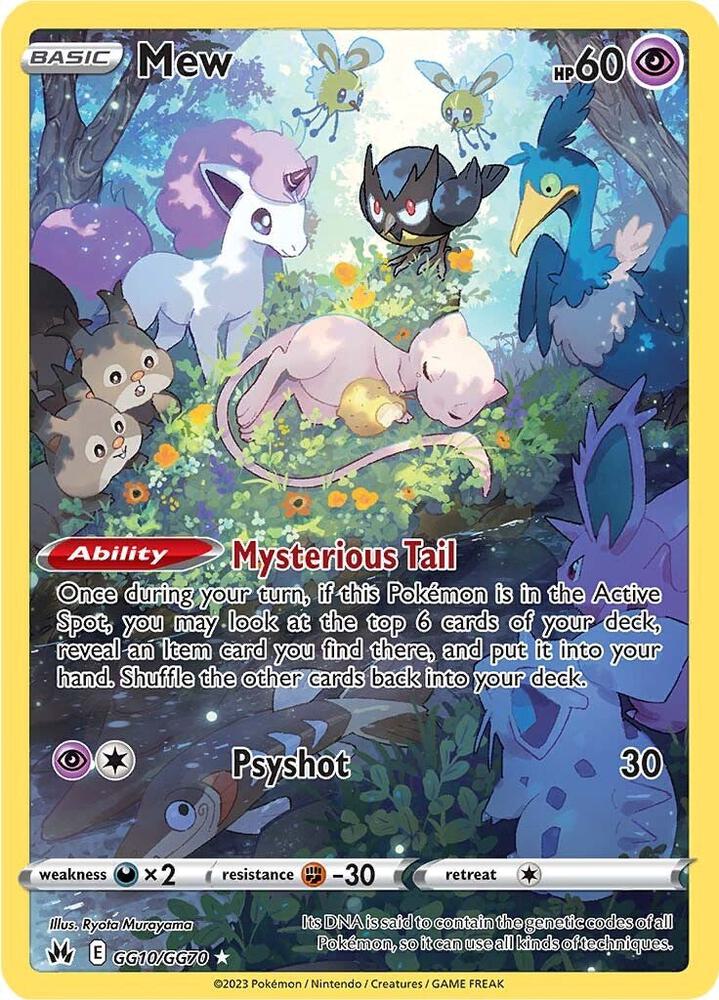 Mew | SWSH: Crown Zenith: Galarian Gallery #GG10/GG70