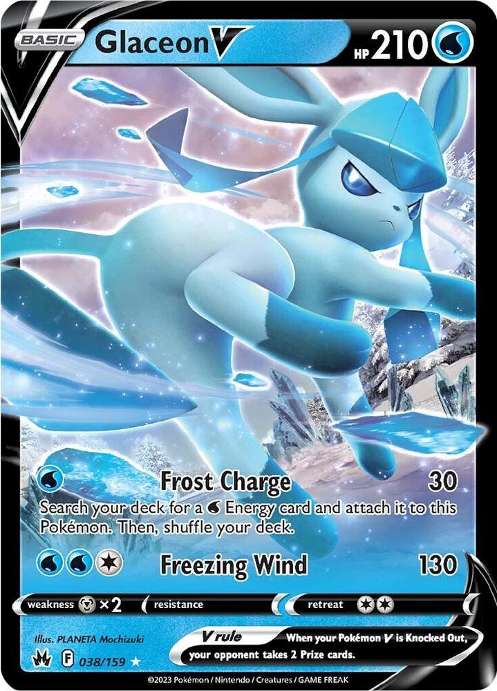 Glaceon V | SWSH: Crown Zenith #038/159