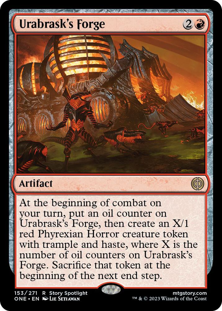 Urabrask's Forge | Phyrexia: All Will Be One #153