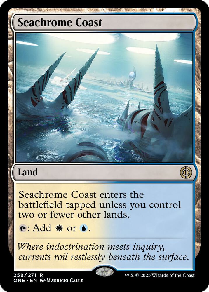 Seachrome Coast | Phyrexia: All Will Be One #258