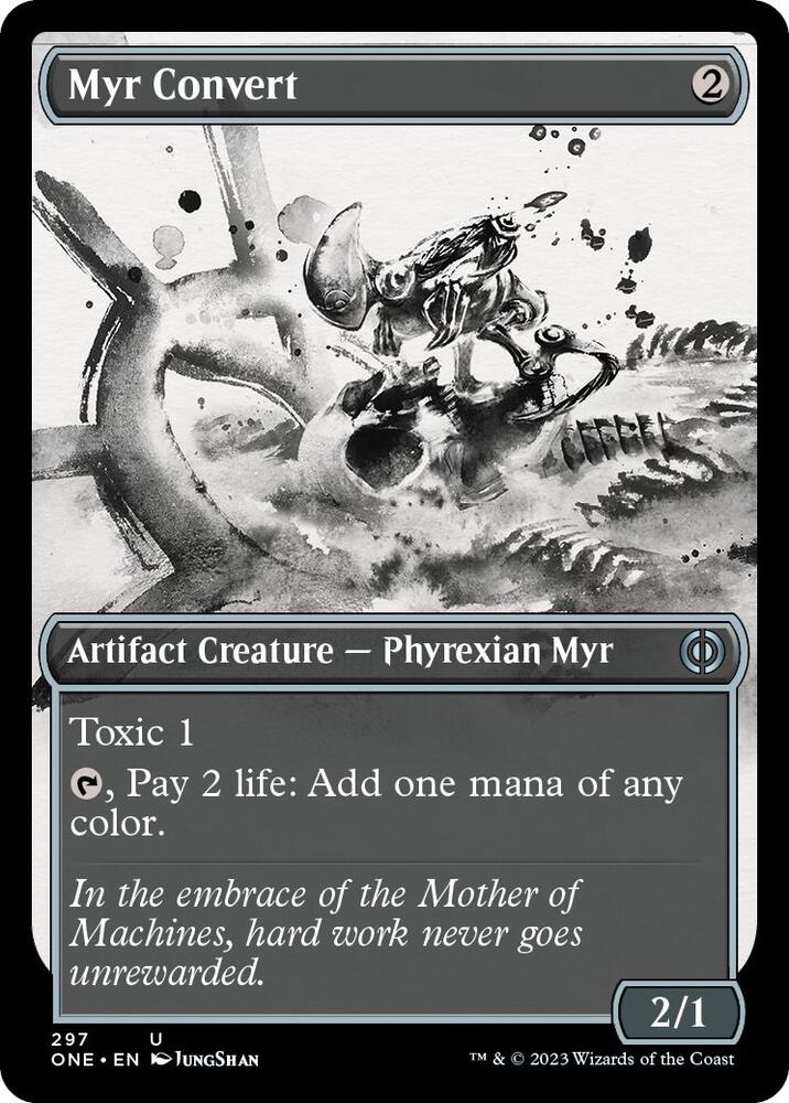 Myr Convert (Showcase) | Phyrexia: All Will Be One #297