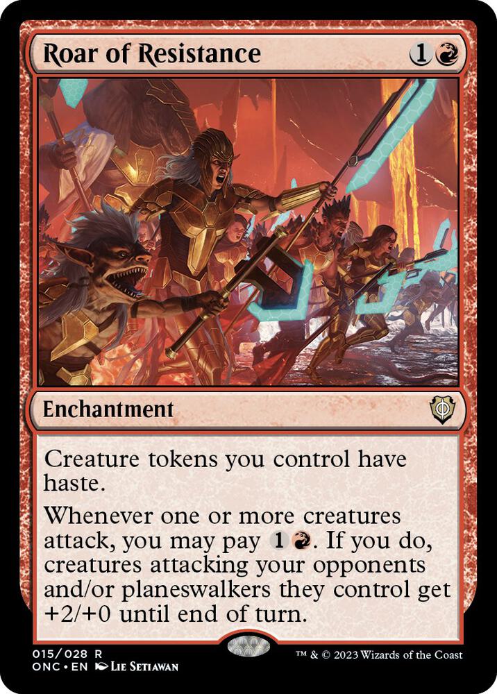 Roar of Resistance | Commander: Phyrexia: All Will Be One #15