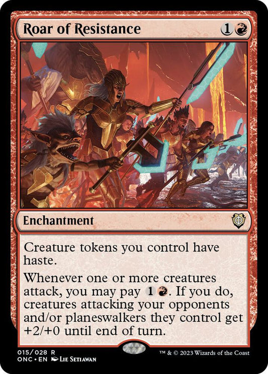 Roar of Resistance | Commander: Phyrexia: All Will Be One #15
