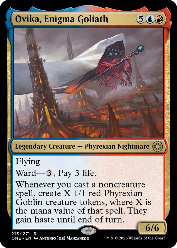 Ovika, Enigma Goliath | Phyrexia: All Will Be One #213