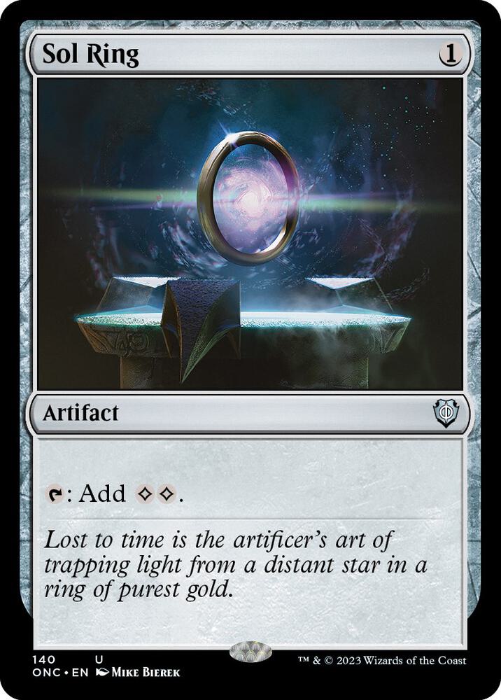 Sol Ring | Commander: Phyrexia: All Will Be One #140