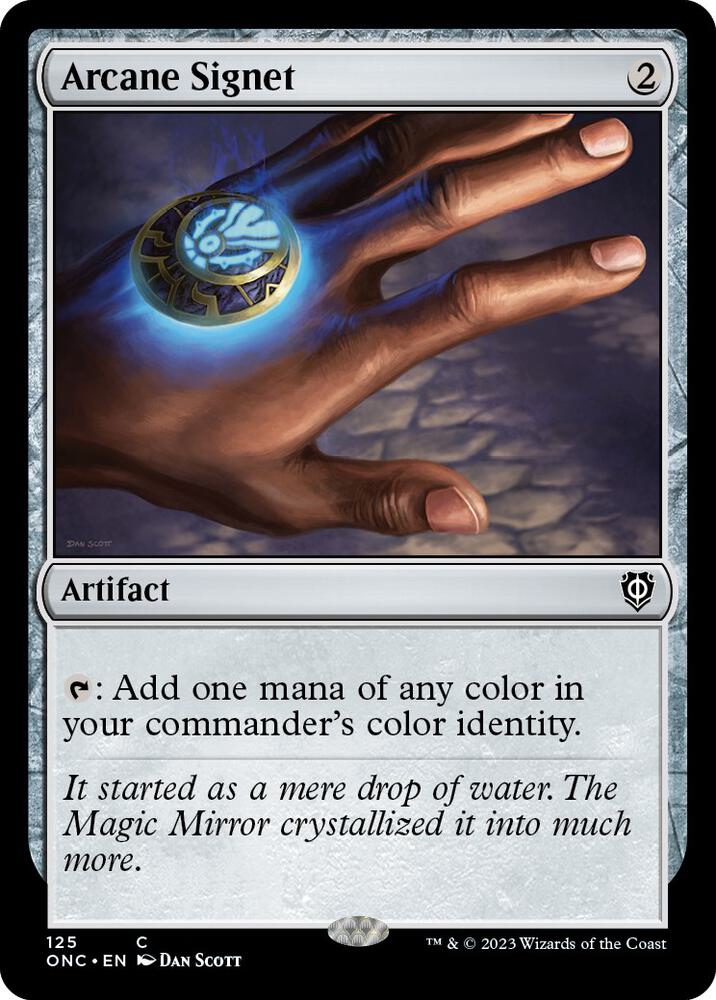 Arcane Signet | Commander: Phyrexia: All Will Be One #125