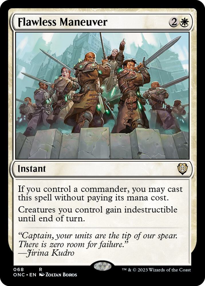 Flawless Maneuver | Commander: Phyrexia: All Will Be One #68
