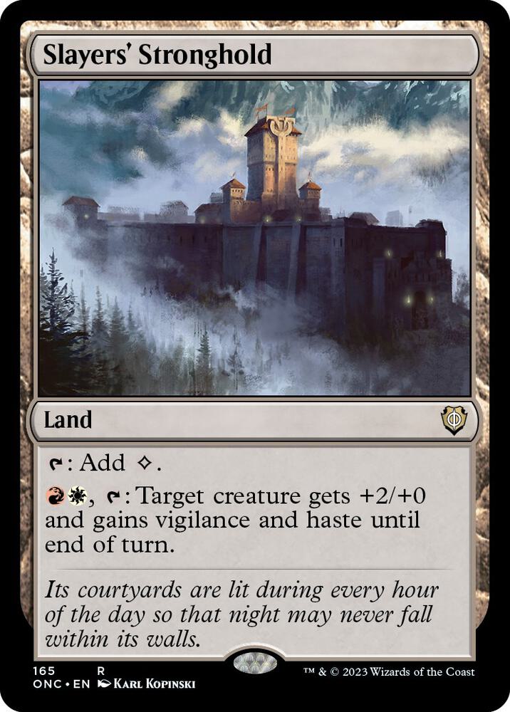 Slayers' Stronghold | Commander: Phyrexia: All Will Be One #165