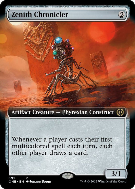 Zenith Chronicler (Extended Art) | Phyrexia: All Will Be One #399