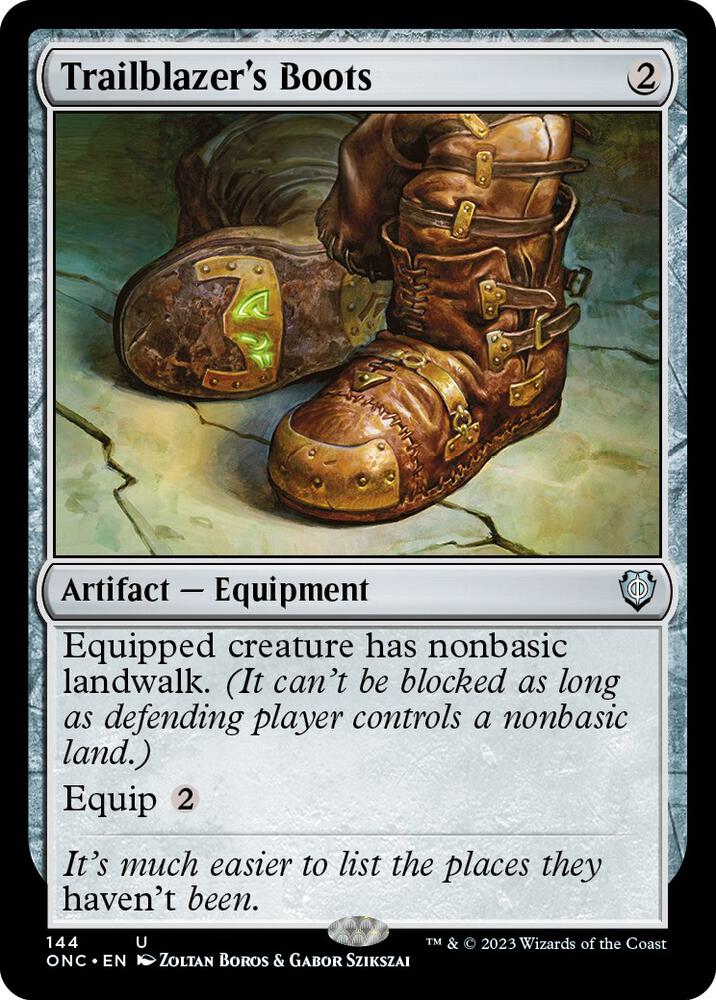 Trailblazer's Boots | Commander: Phyrexia: All Will Be One #144