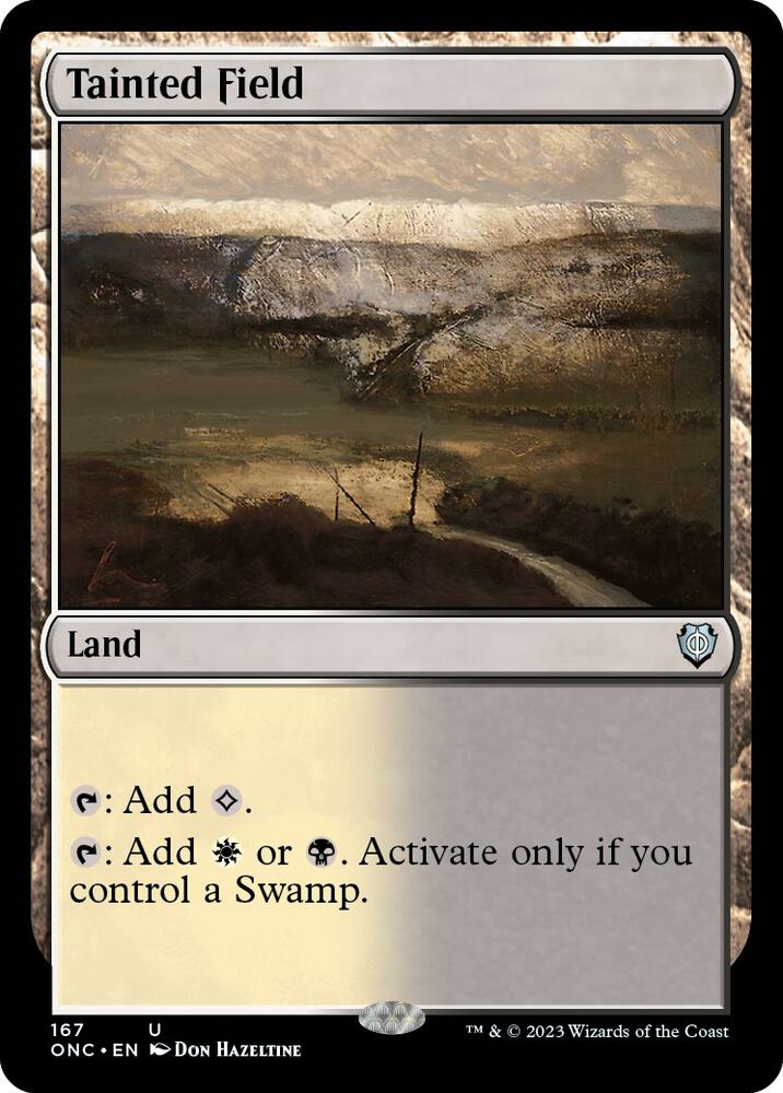 Tainted Field | Commander: Phyrexia: All Will Be One #167