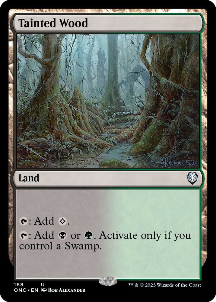Tainted Wood | Commander: Phyrexia: All Will Be One #168