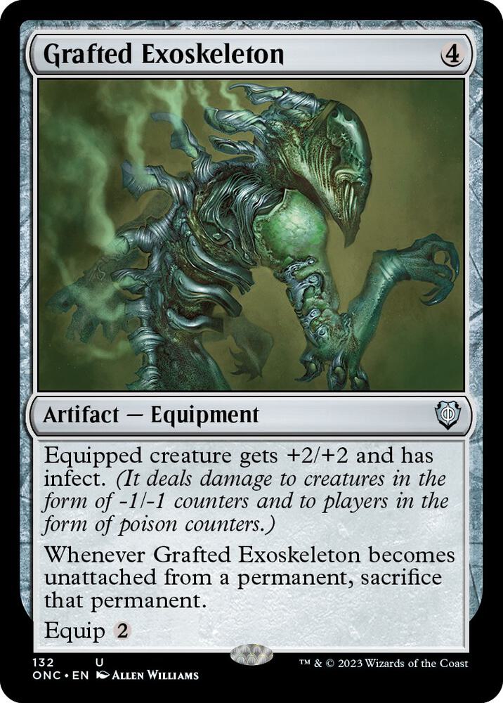 Grafted Exoskeleton | Commander: Phyrexia: All Will Be One #132