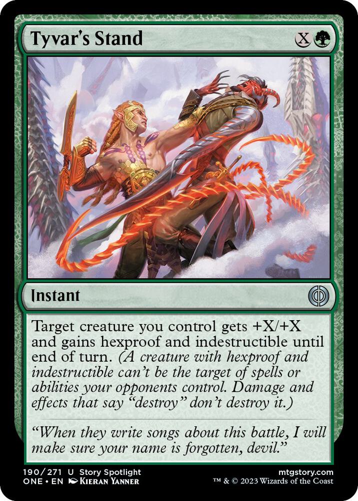 Tyvar's Stand | Phyrexia: All Will Be One #190