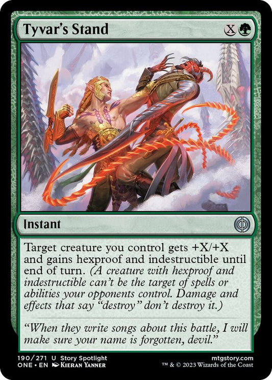 Tyvar's Stand | Phyrexia: All Will Be One #190