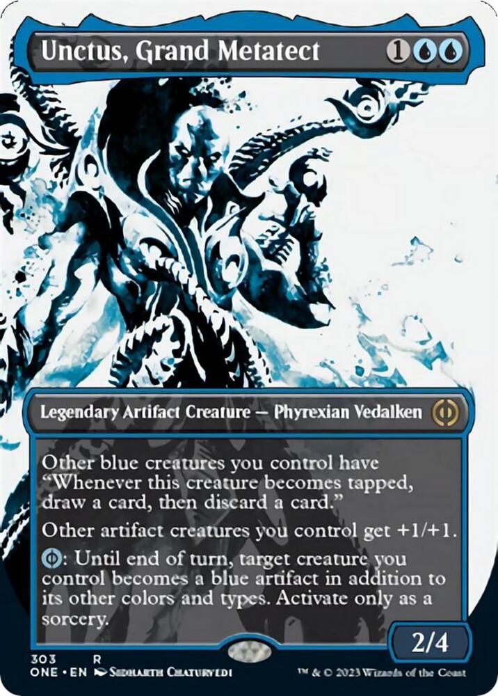Unctus, Grand Metatect (Showcase) | Phyrexia: All Will Be One #303