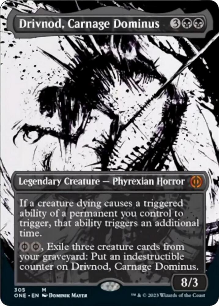 Drivnod, Carnage Dominus (Showcase) | Phyrexia: All Will Be One #305