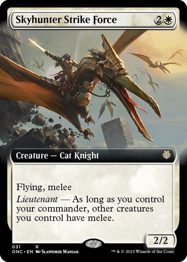 Skyhunter Strike Force (Extended Art) | Commander: Phyrexia: All Will Be One #31