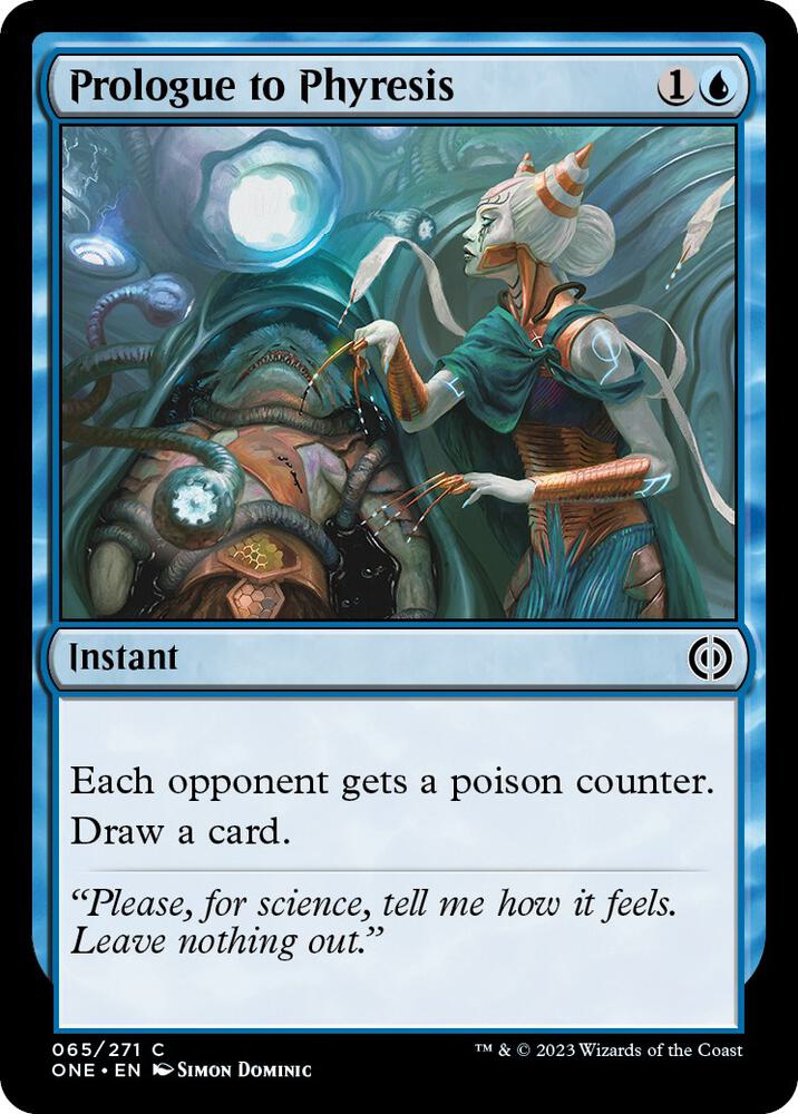 Prologue to Phyresis | Phyrexia: All Will Be One #65