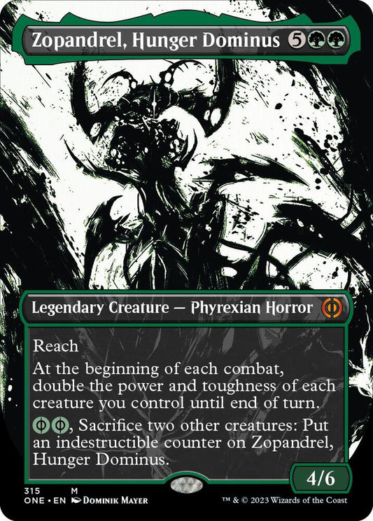 Zopandrel, Hunger Dominus (Showcase) | Phyrexia: All Will Be One #315