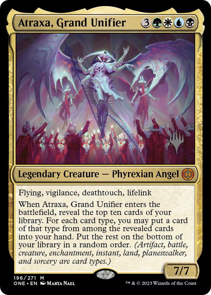 Atraxa, Grand Unifier | Promo Pack: Phyrexia: All Will Be One #196