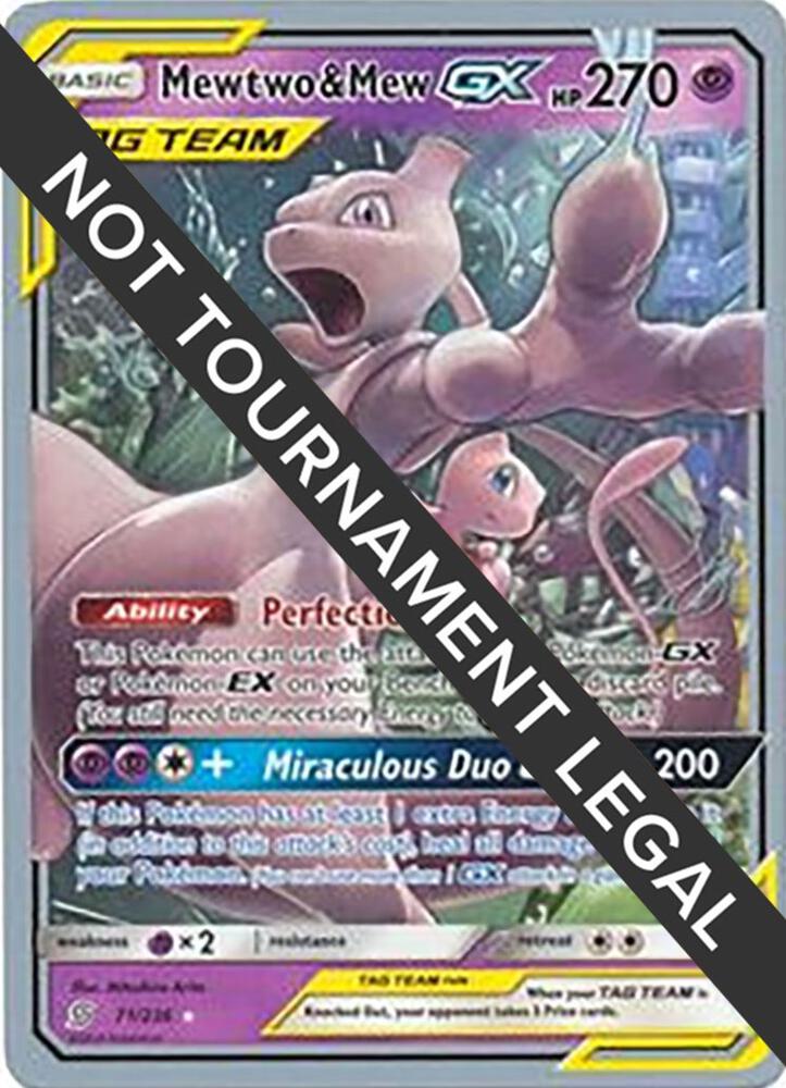 Mewtwo & Mew GX - 2019 (Henry Brand) | World Championship Decks #71/236