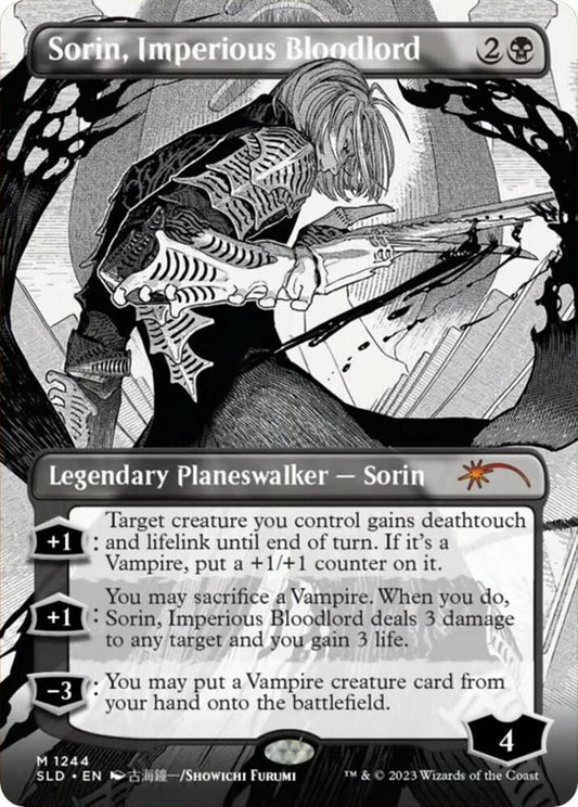 Sorin, Imperious Bloodlord (Borderless) | Secret Lair Drop Series #1244