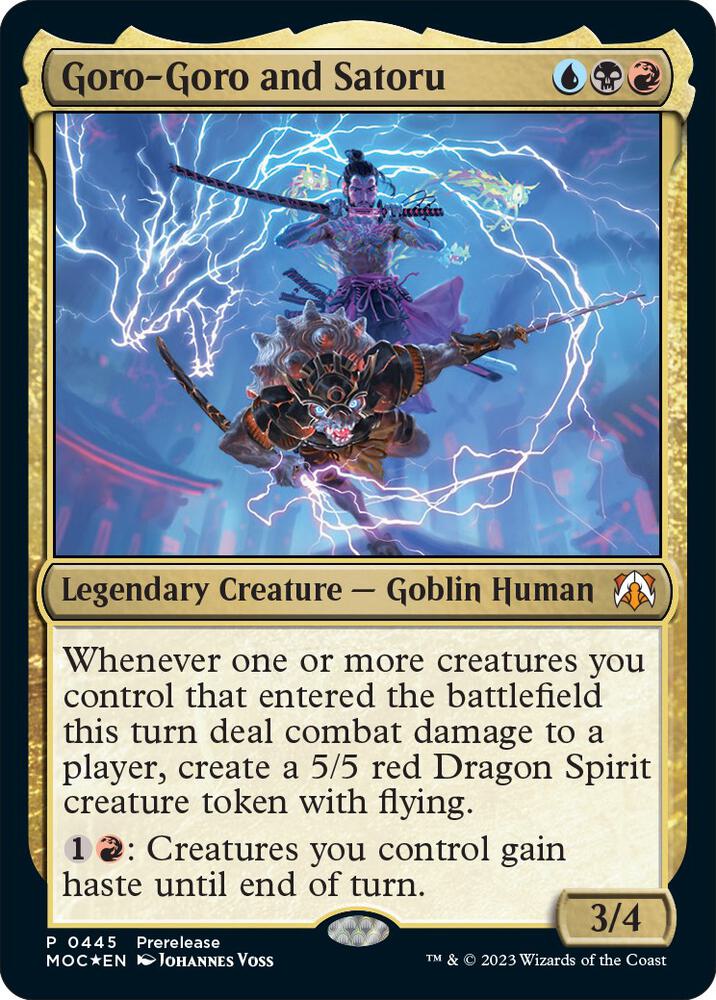 Goro-Goro and Satoru | Prerelease Cards #445