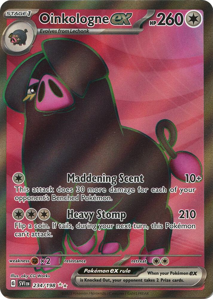 Oinkologne ex - 234/198 | SV01: Scarlet & Violet Base Set #234/198
