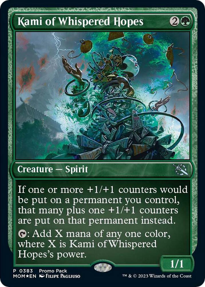 Kami of Whispered Hopes | Promo Pack: March of the Machine #383