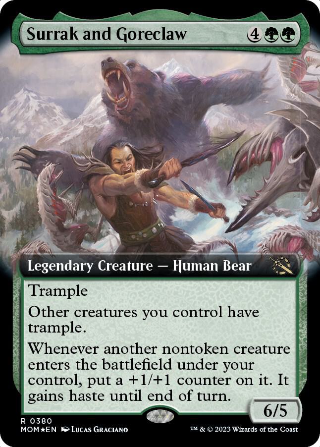 Surrak and Goreclaw (Extended Art) | March of the Machine #380