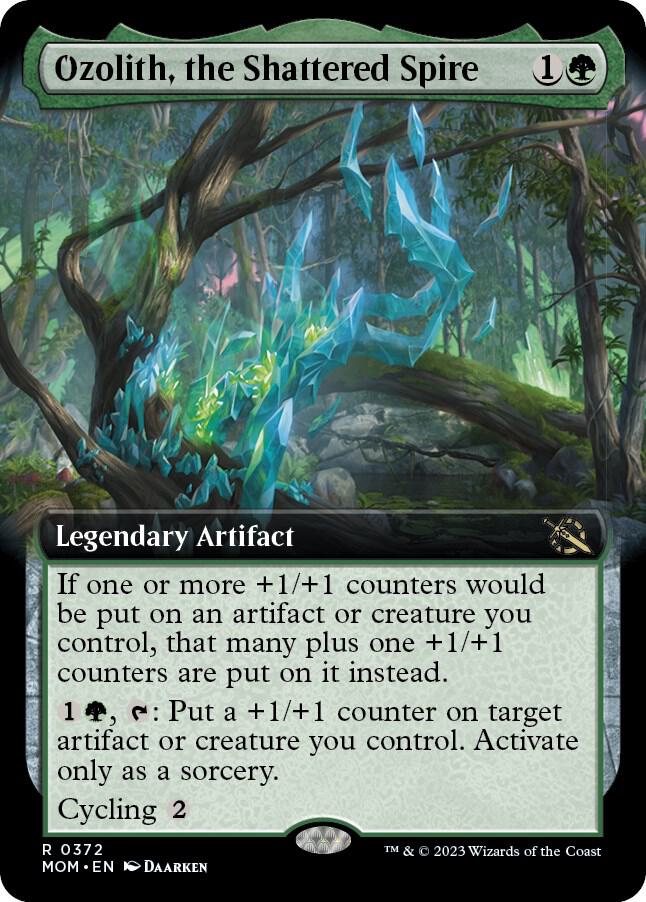 Ozolith, the Shattered Spire (Extended Art) | March of the Machine #372