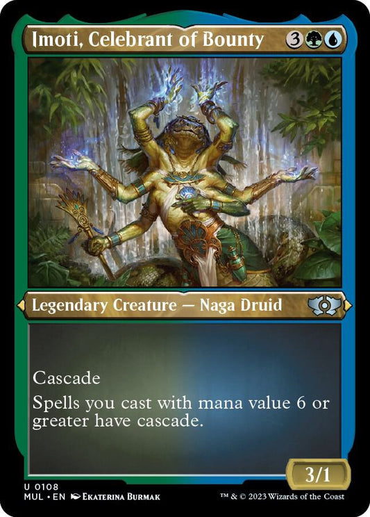 Imoti, Celebrant of Bounty (Foil Etched) | March of the Machine: Multiverse Legends #108