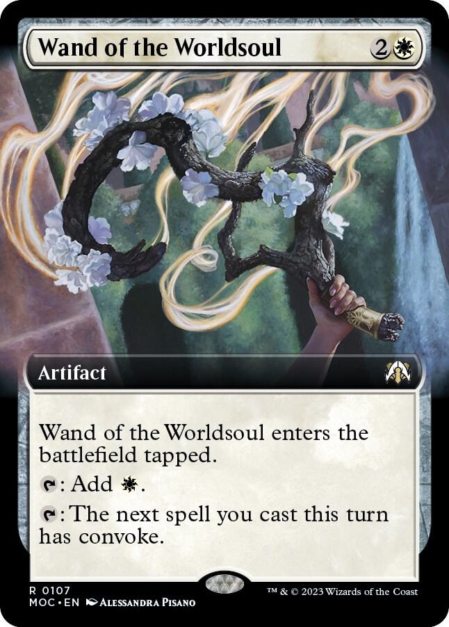 Wand of the Worldsoul (Extended Art) | Commander: March of the Machine #107