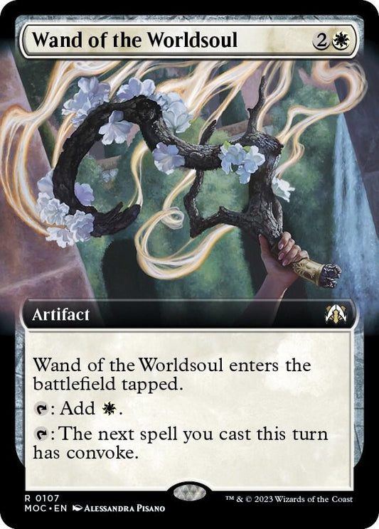 Wand of the Worldsoul (Extended Art) | Commander: March of the Machine #107