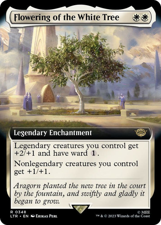 Flowering of the White Tree (Extended Art) | Universes Beyond: The Lord of the Rings: Tales of Middle-earth #348