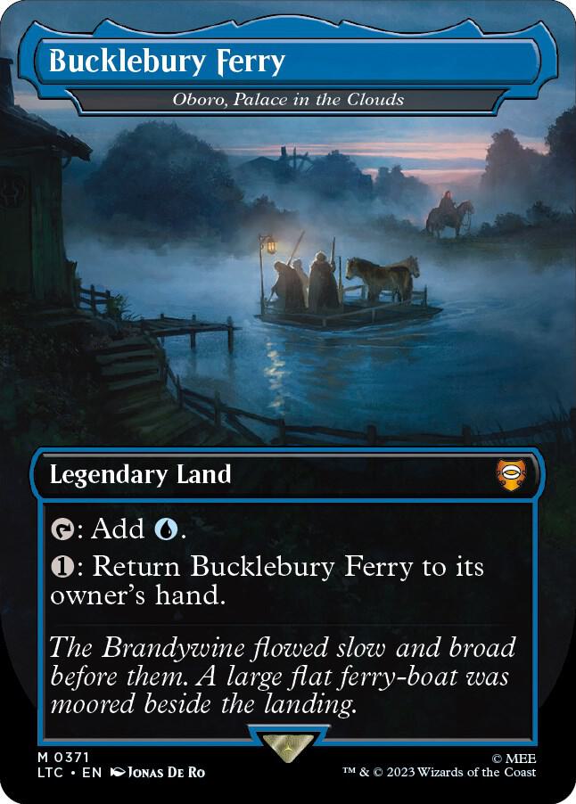 Bucklebury Ferry - Oboro, Palace in the Clouds (Borderless) | Commander: The Lord of the Rings: Tales of Middle-earth #371
